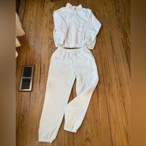 Anrabess Sweatsuit in White